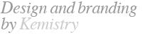 Design and branding by Kemistry